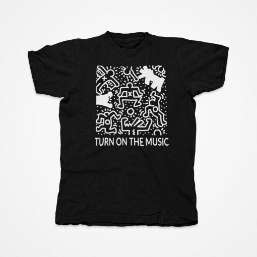 Keith Haring Music Art T-Shirt
