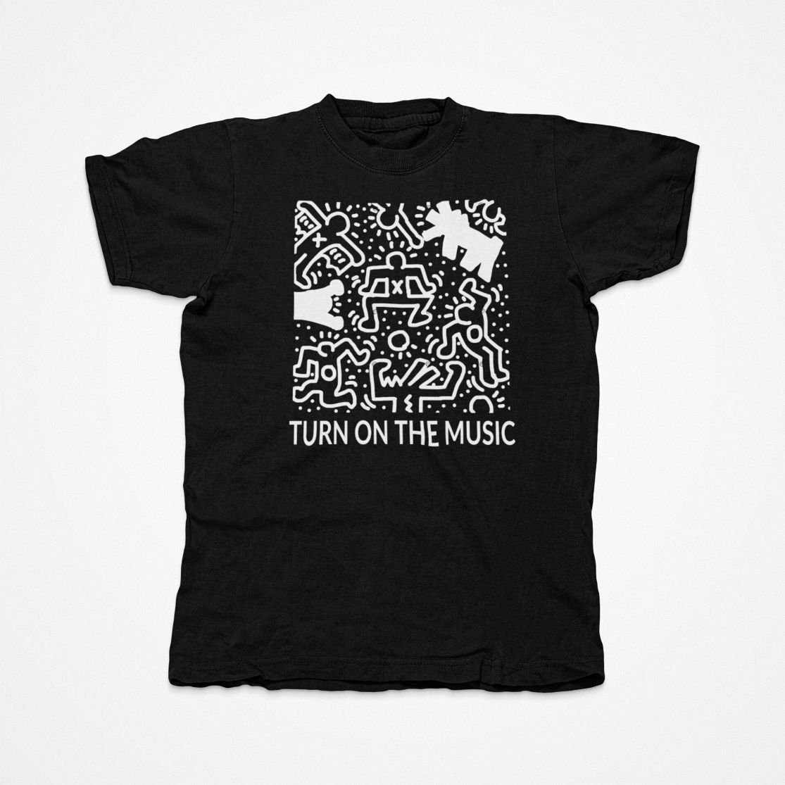 Keith Haring Music Art T-Shirt Keith Haring Music Art T-Shirt