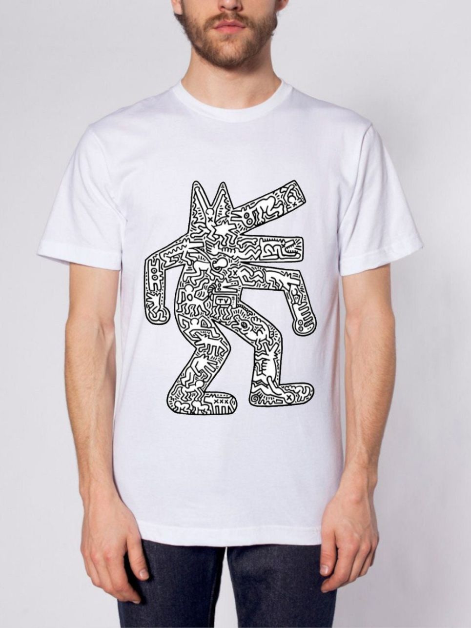 Keith Haring Pop Art T-Shirt Keith Haring Pop Art T-Shirt