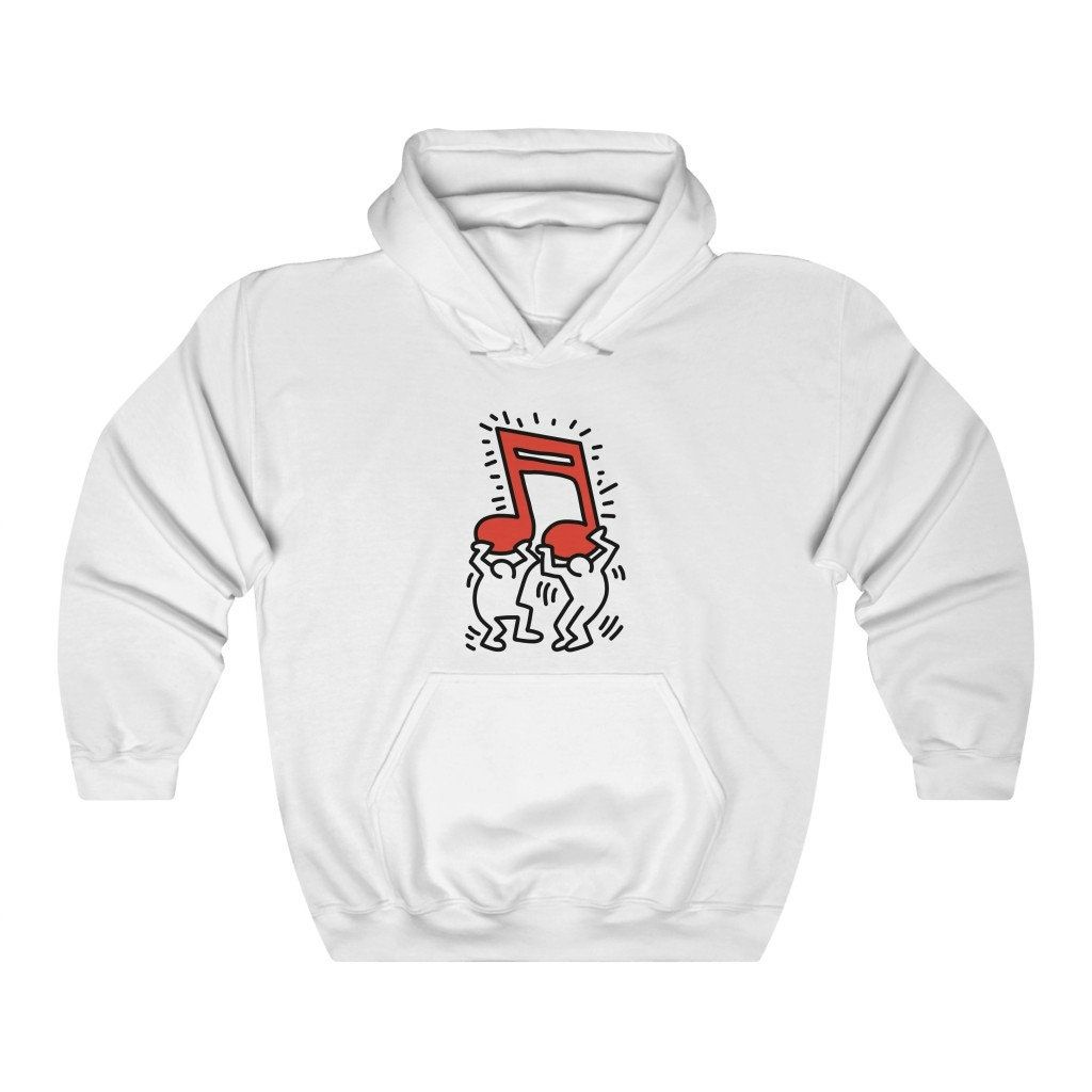 Keith Haring Unisex Heavy Blend Hoodie Keith Haring Unisex Heavy Blend Hoodie