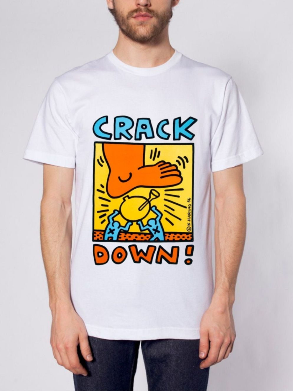 Kieth Haring Pop Art T-Shirt Kieth Haring Pop Art T-Shirt