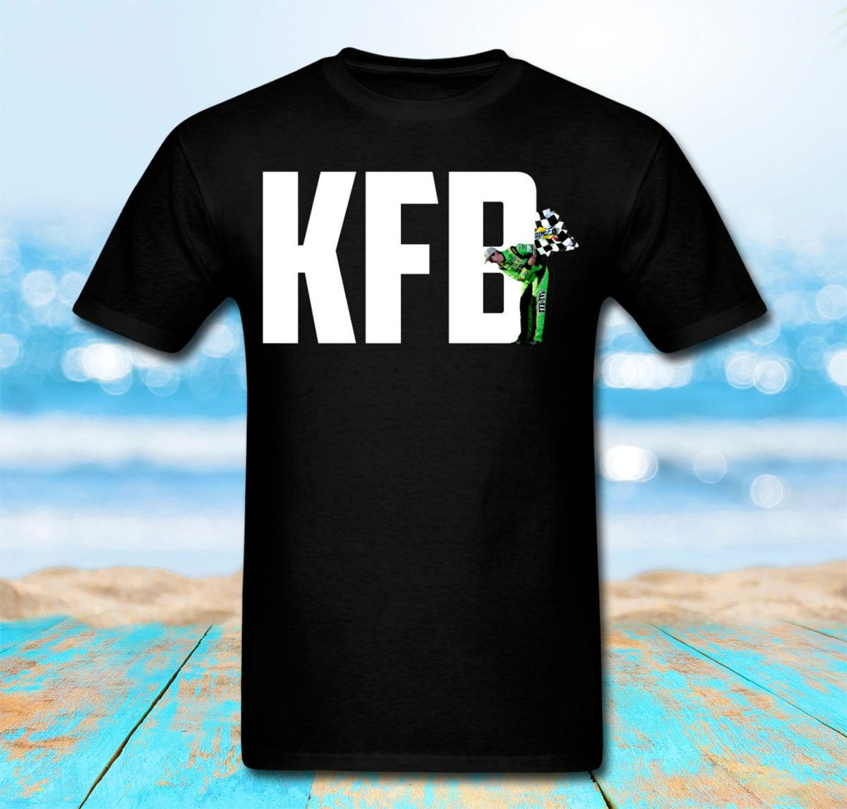 Kyle Busch KFB Nascar Racing T-Shirt Kyle Busch KFB Nascar Racing T-Shirt