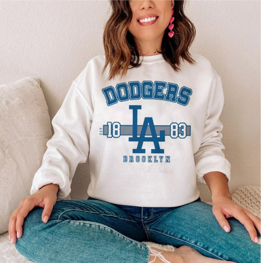 LA Dodgers Est 1883 Crewneck Sweatshirt LA Dodgers Est 1883 Crewneck Sweatshirt