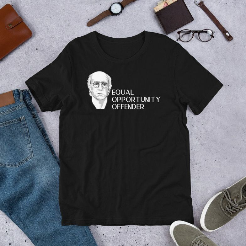 Larry David Curb Your Enthusiasm Short-Sleeve Unisex T-Shirt Larry David Curb Your Enthusiasm Short-Sleeve Unisex T-Shirt