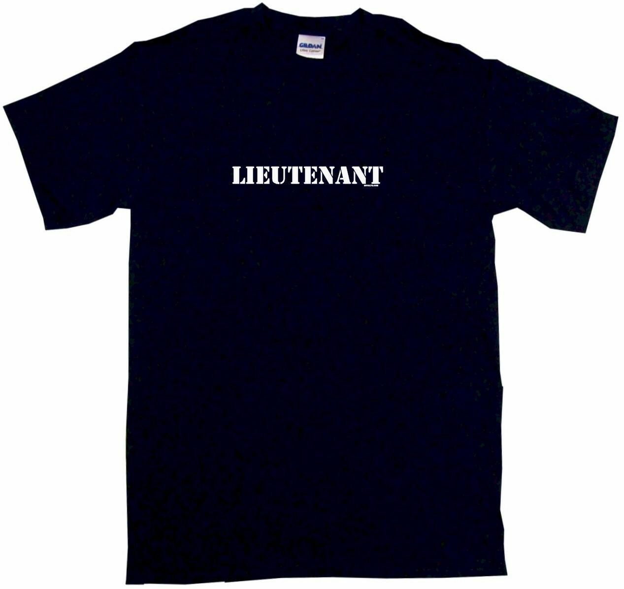 Lieutenant Mens Tee Shirt Lieutenant Mens Tee Shirt