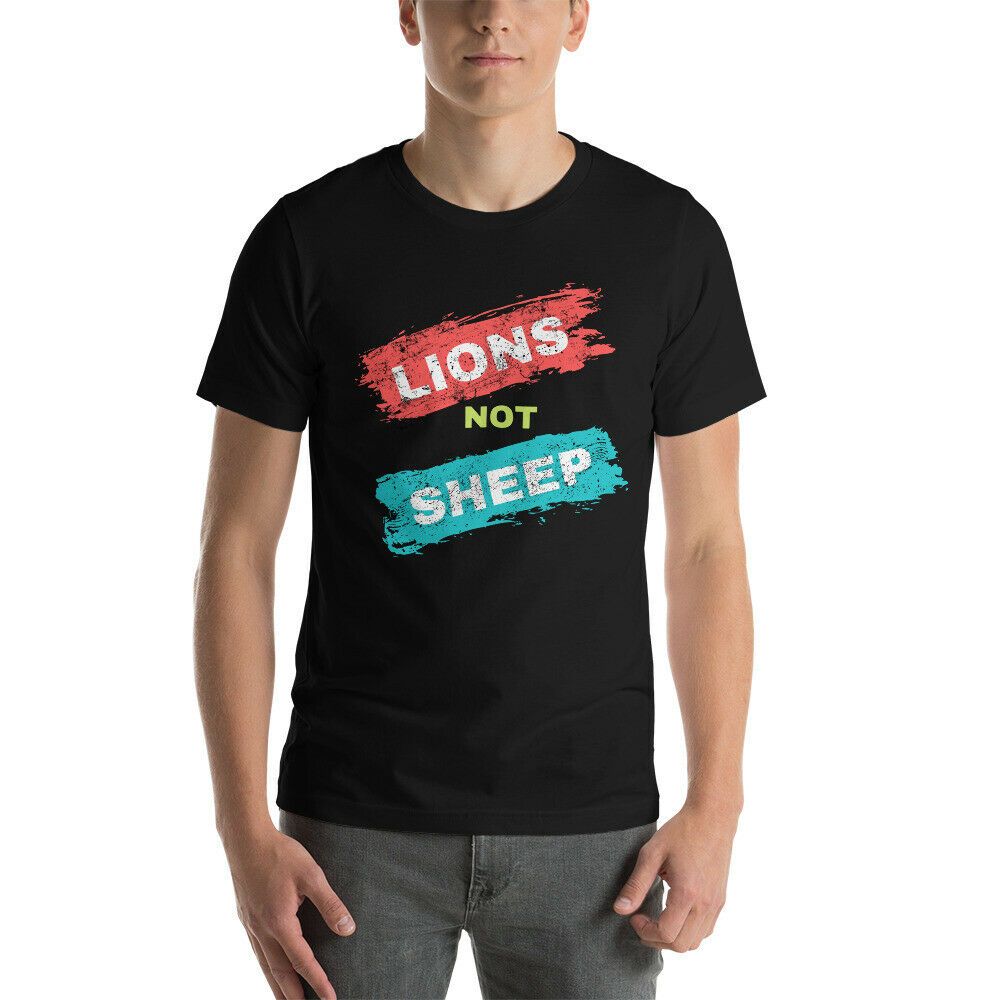 Lions Not Sheep Short-sleeve Unisex T-Shirt Lions Not Sheep Short-sleeve Unisex T-Shirt