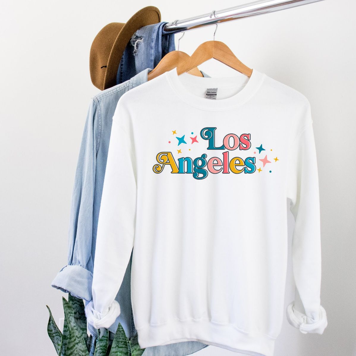 Los Angeles LA Retro Sweatshirt Los Angeles LA Retro Sweatshirt