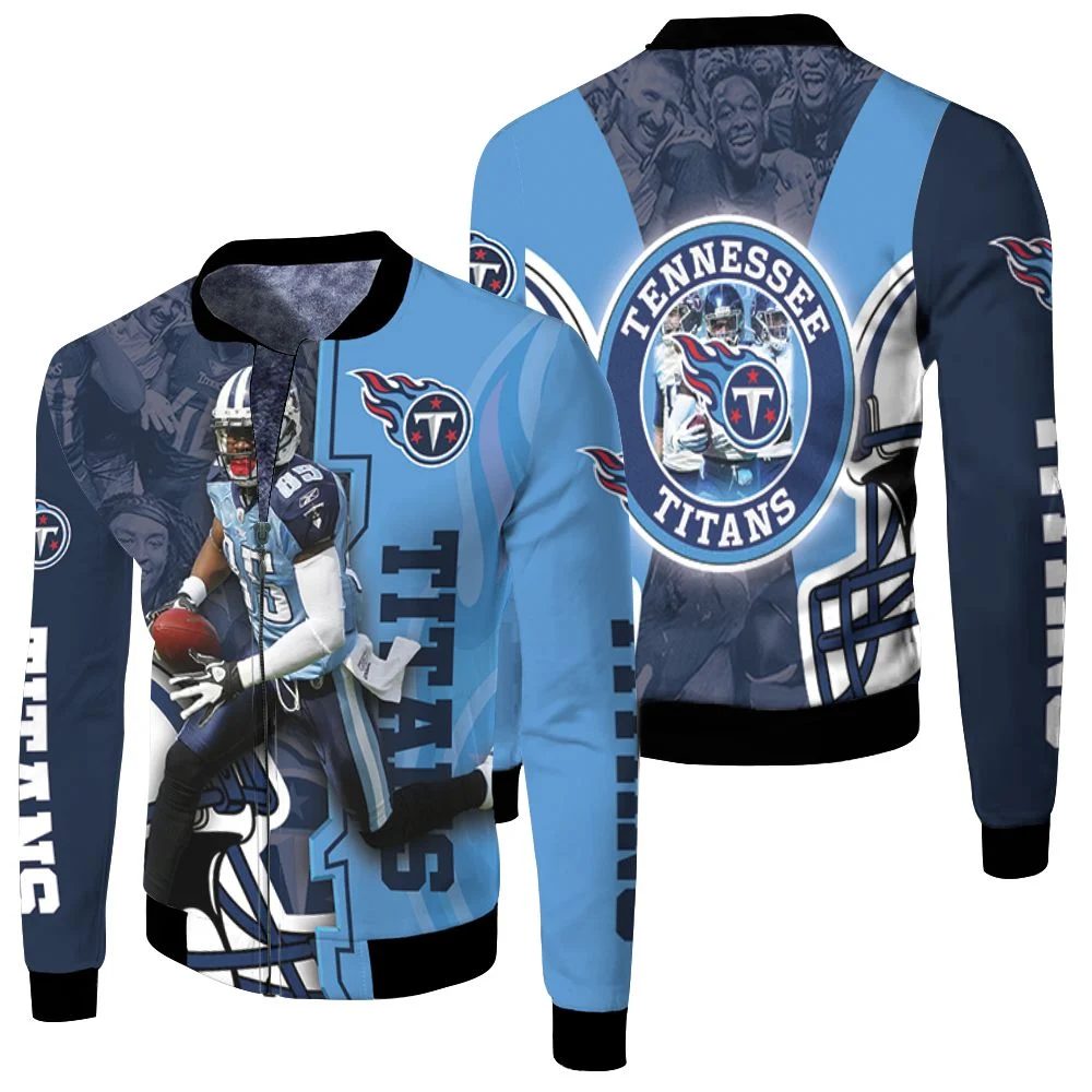 Mycole Pruitt # 85 Tennessee Titans Afc South Division Super Bowl 2021 Fleece Bomber Jacket Mycole Pruitt # 85 Tennessee Titans Afc South Division Super Bowl 2021 Fleece Bomber Jacket