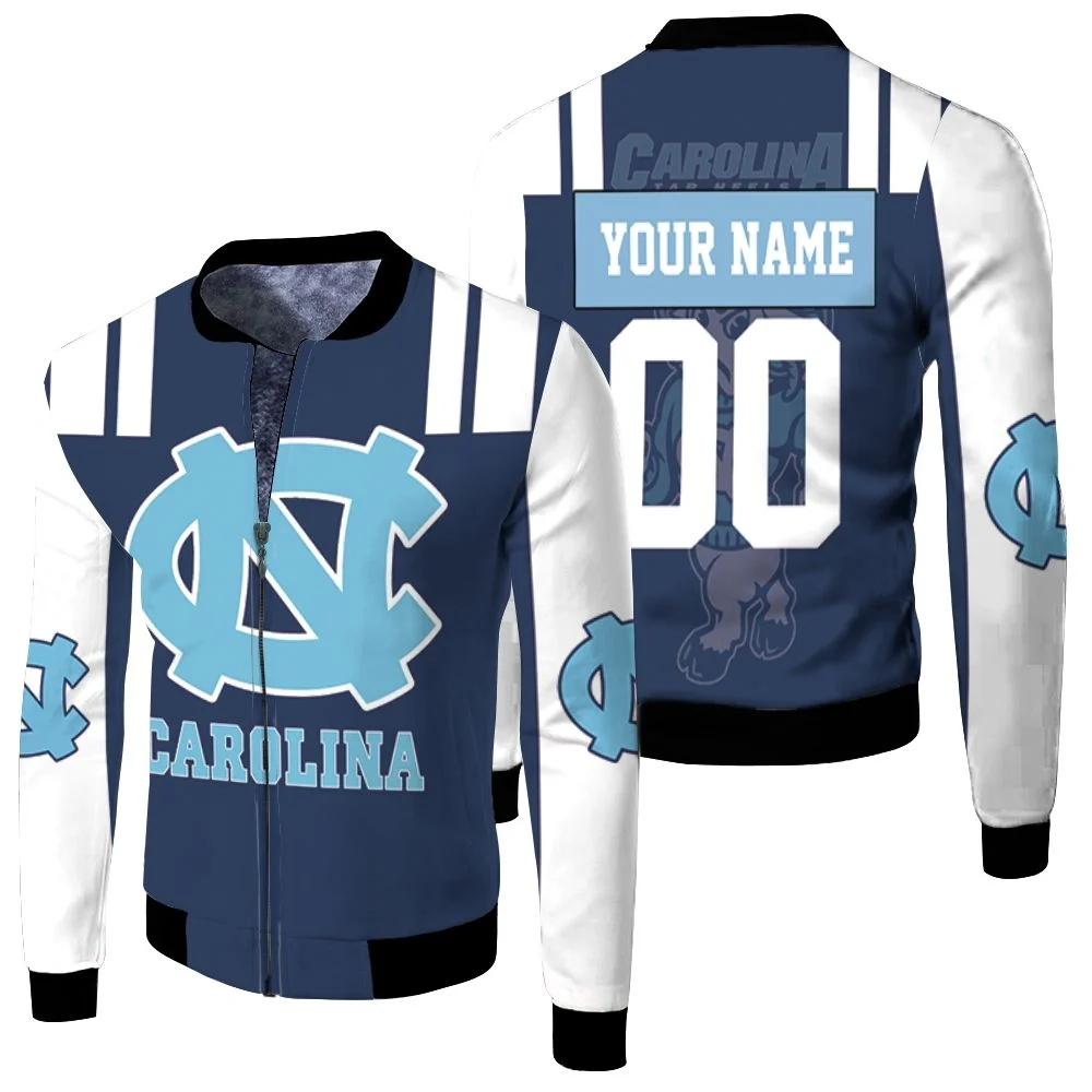 North Carolina Tar Heels Unc For Tar Heels Fan 3d Personalized 1 Fleece Bomber Jacket North Carolina Tar Heels Unc For Tar Heels Fan 3d Personalized 1 Fleece Bomber Jacket