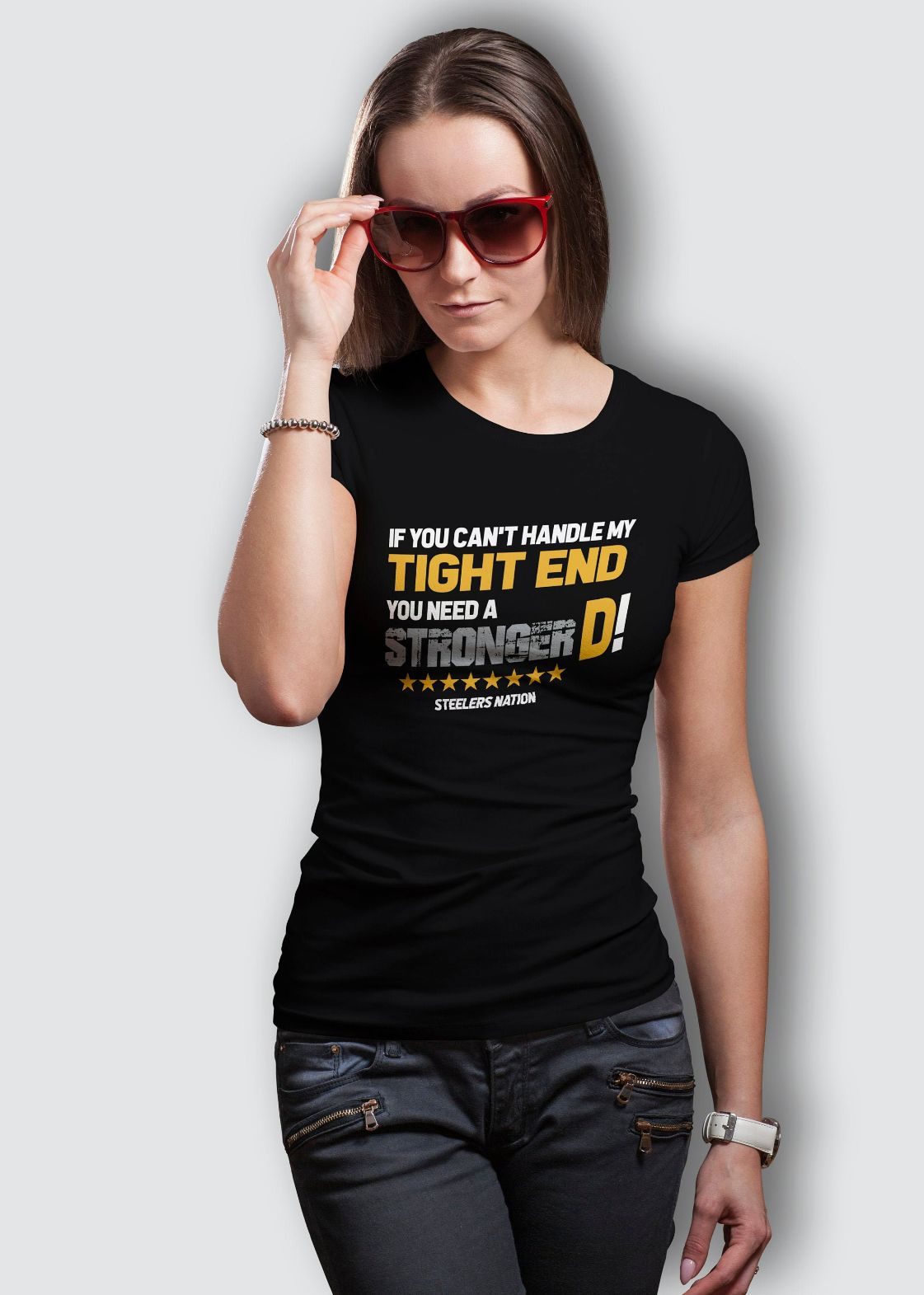 Pittsburgh Steelers Fan If You Cant Handle This Tight End T-Shirt Pittsburgh Steelers Fan If You Cant Handle This Tight End T-Shirt