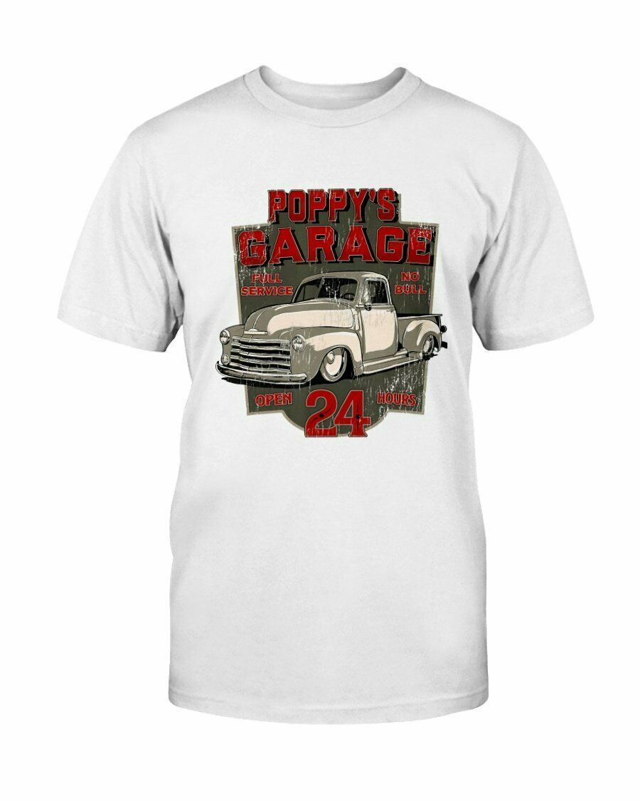 Poppys Garage Classic Chevy Truck Shirt Poppys Garage Classic Chevy Truck Shirt