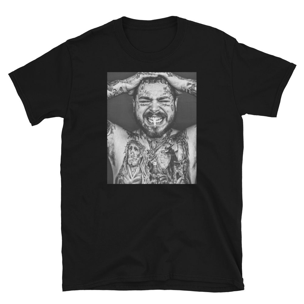 Post Malone Tattoo Unisex T-Shirt Post Malone Tattoo Unisex T-Shirt