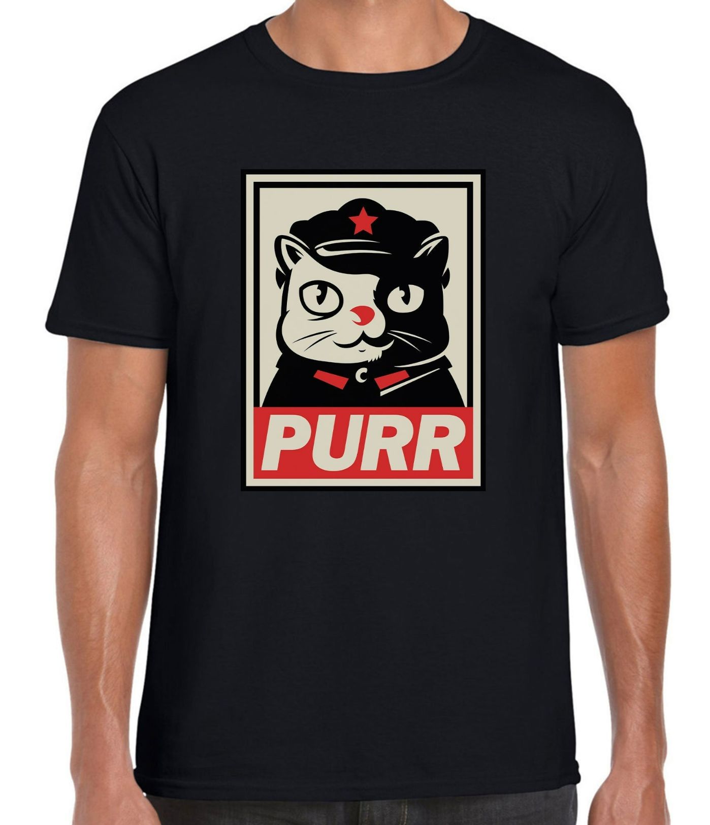 PURR Communist Cat Unisex T-Shirt PURR Communist Cat Unisex T-Shirt