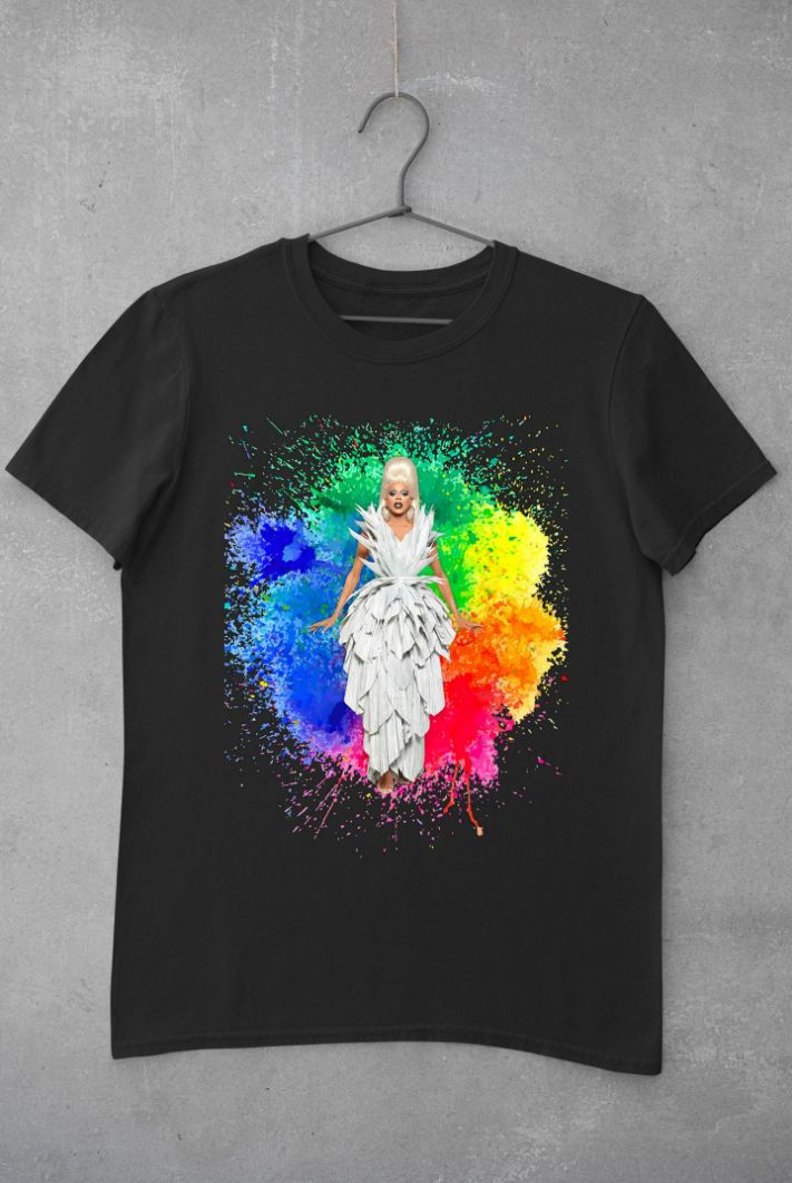 RuPaul Rainbow Queen Gift T-Shirt RuPaul Rainbow Queen Gift T-Shirt