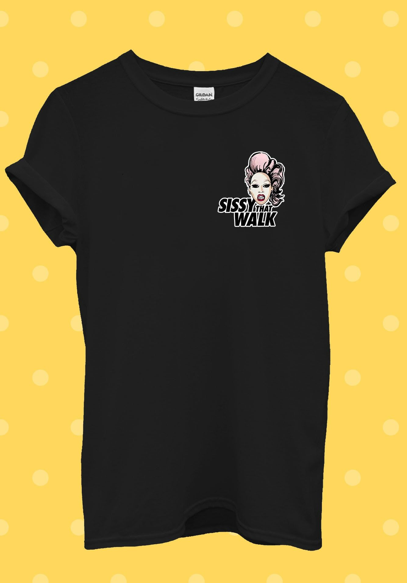 Rupaul Sissy That Walk Pocket T-Shirt Rupaul Sissy That Walk Pocket T-Shirt
