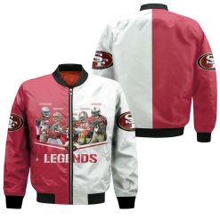 San Francisco 49ers Legends 3d Bomber Jacket