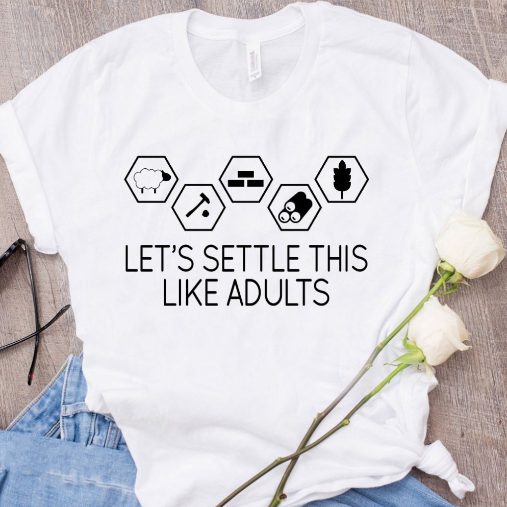 Settlers Of Catan Board Game Shirt Settlers Of Catan Board Game Shirt
