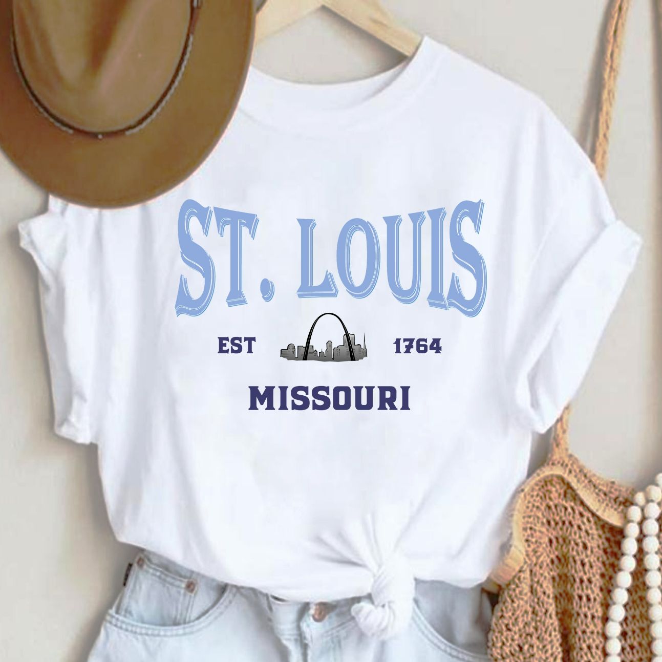 St Louis Crewneck Shirt St Louis Crewneck Shirt