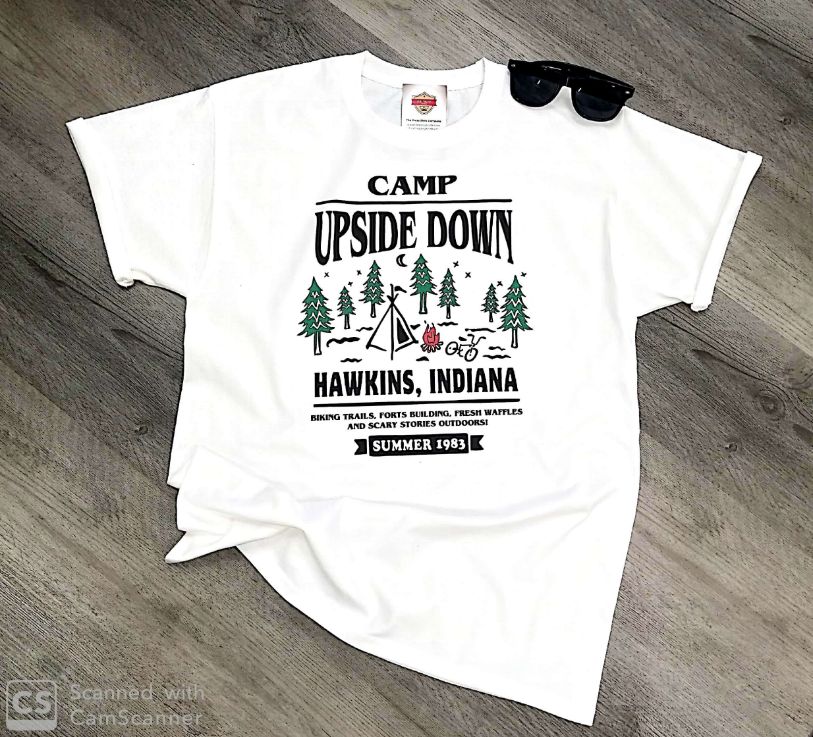 Stranger Things Camp Upside Down Shirt Stranger Things Camp Upside Down Shirt