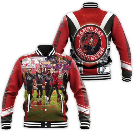 Tampa Bay Buccaneers 2021 Super Bowl Champions Baseball Jacket