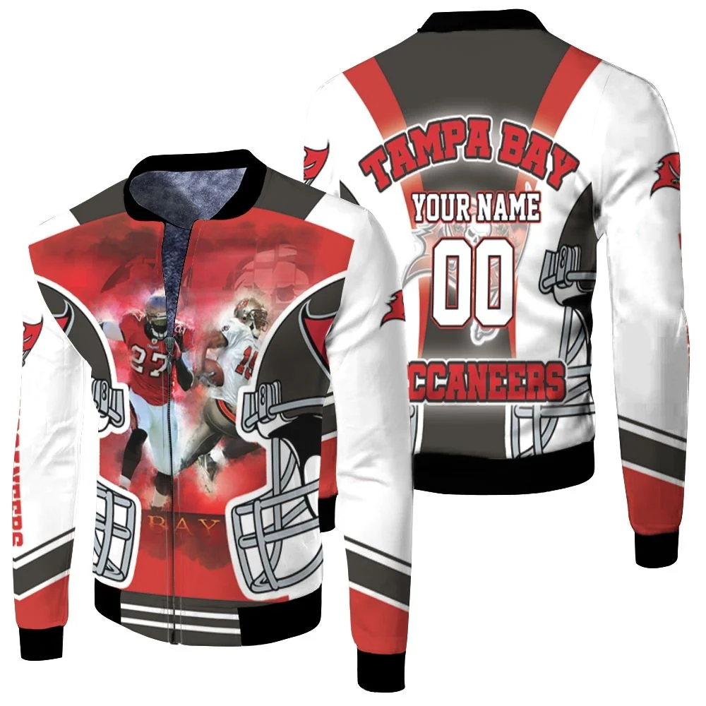 Tampa Bay Buccaneers Helmet Nfc South Champions Super Bowl 2021 Personalized Fleece Bomber Jacket Tampa Bay Buccaneers Helmet Nfc South Champions Super Bowl 2021 Personalized Fleece Bomber Jacket