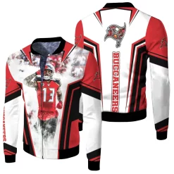 Tampa Bay Buccaneers Mike Evans 13 Super Bowl Champions Fleece Bomber Jacket