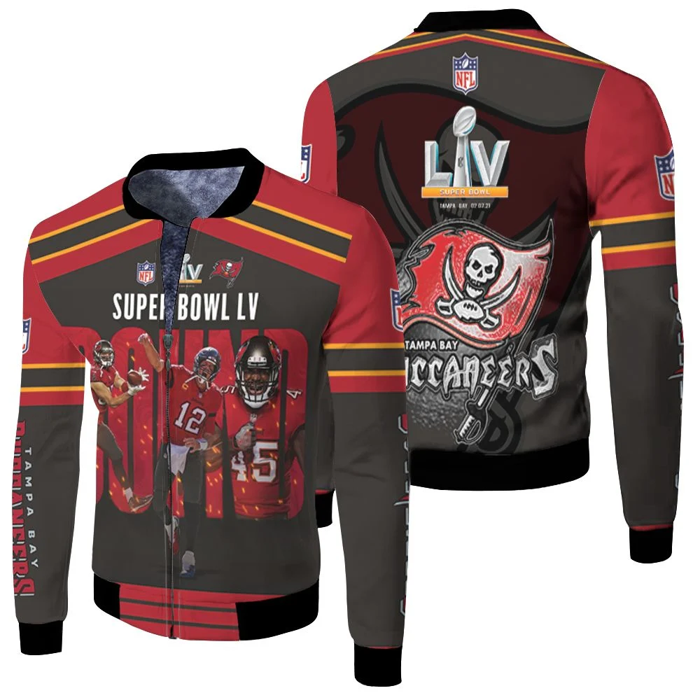 Tampa Bay Buccaneers Nfc South Division Champions Super Bowl 2021 Liv (1) Fleece Bomber Jacket Tampa Bay Buccaneers Nfc South Division Champions Super Bowl 2021 Liv (1) Fleece Bomber Jacket