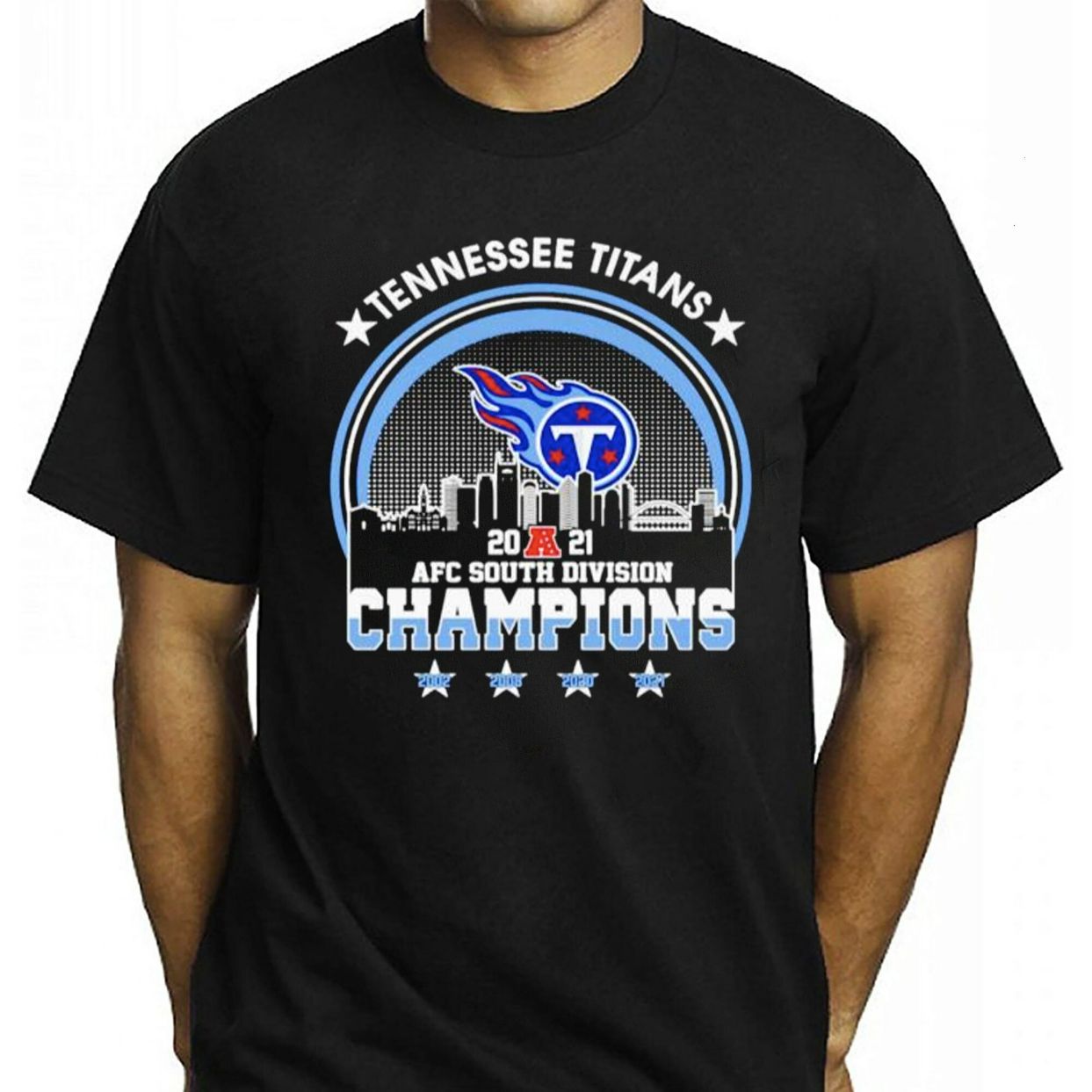 Tennessee Titans AFC South Division Champions 2021 Unisex T-Shirt Tennessee Titans AFC South Division Champions 2021 Unisex T-Shirt