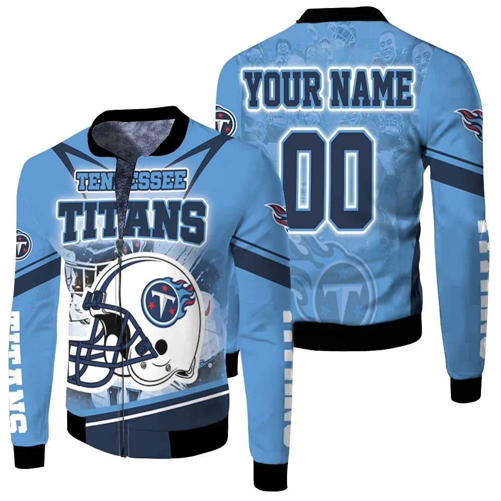 Tennessee Titans Helmet Afc South Division Champions Super Bowl 2021 Personalized Fleece Bomber Jacket Tennessee Titans Helmet Afc South Division Champions Super Bowl 2021 Personalized Fleece Bomber Jacket