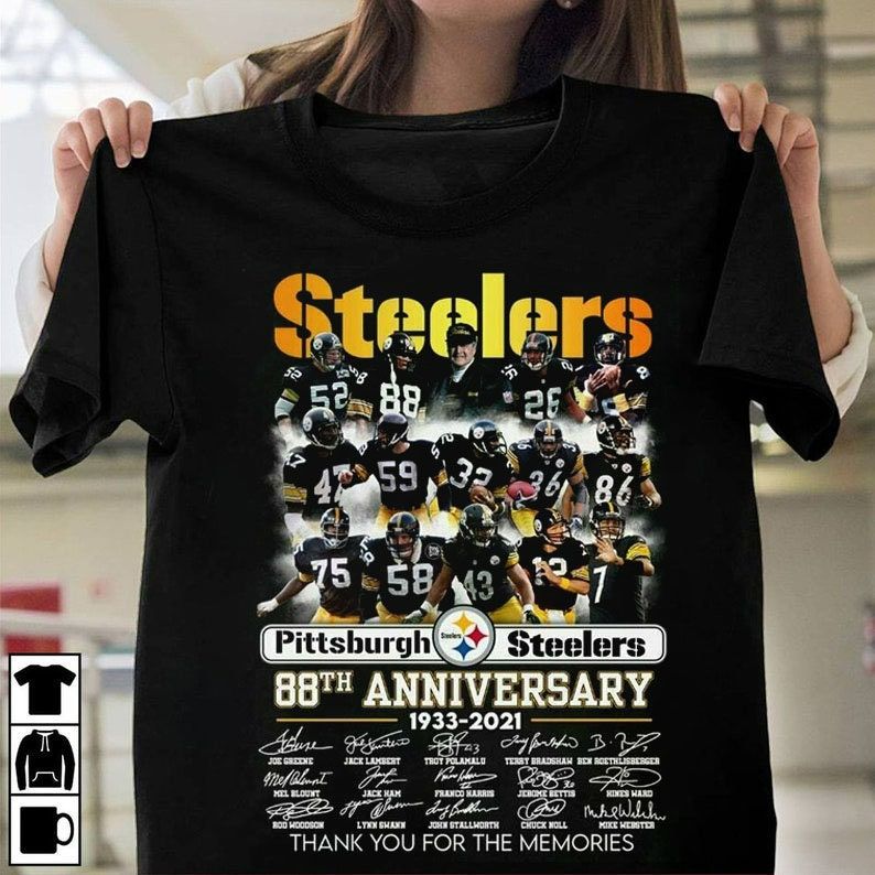 The Steelers 88th Anniversary 1993-2021 T-Shirt The Steelers 88th Anniversary 1993-2021 T-Shirt