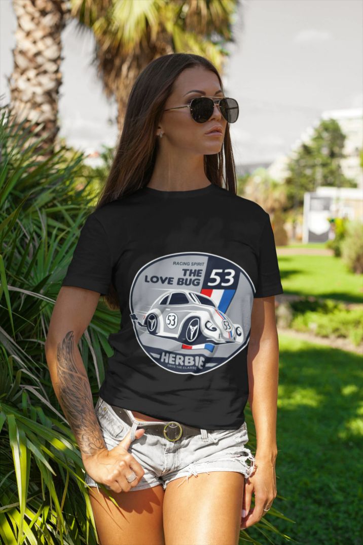 Volkswagen Herbie Love Bug T-Shirt Volkswagen Herbie Love Bug T-Shirt