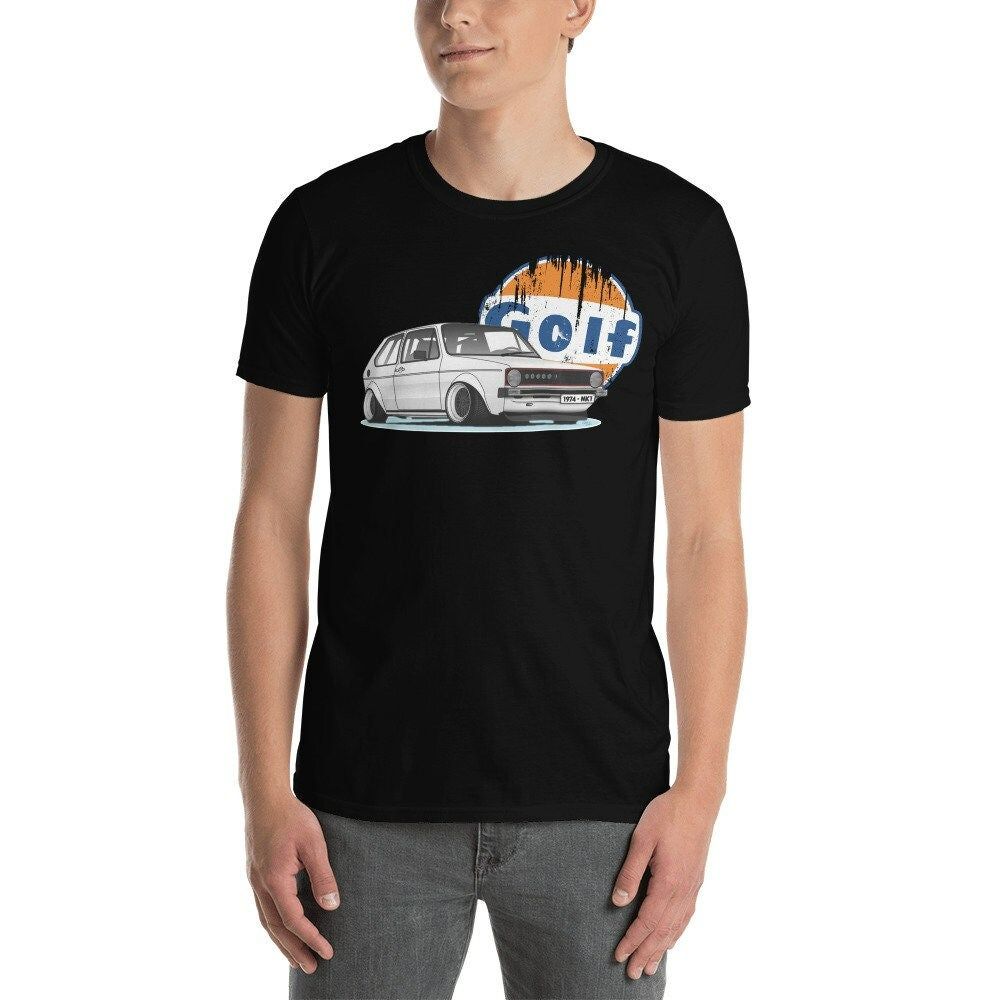 VW Golf Vintage Classic Gulf Edition Volkswagen T-Shirt VW Golf Vintage Classic Gulf Edition Volkswagen T-Shirt