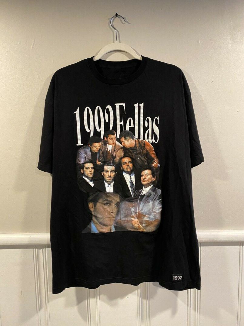1992 Fellas Goodfellas Characters Vintage Movie T-Shirt 1992 Fellas Goodfellas Characters Vintage Movie T-Shirt