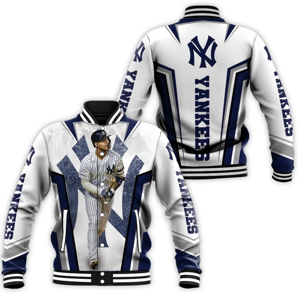 25 New York Yankees Gleyber Torres Baseball Baseball Jacket 25 New York Yankees Gleyber Torres Baseball Baseball Jacket