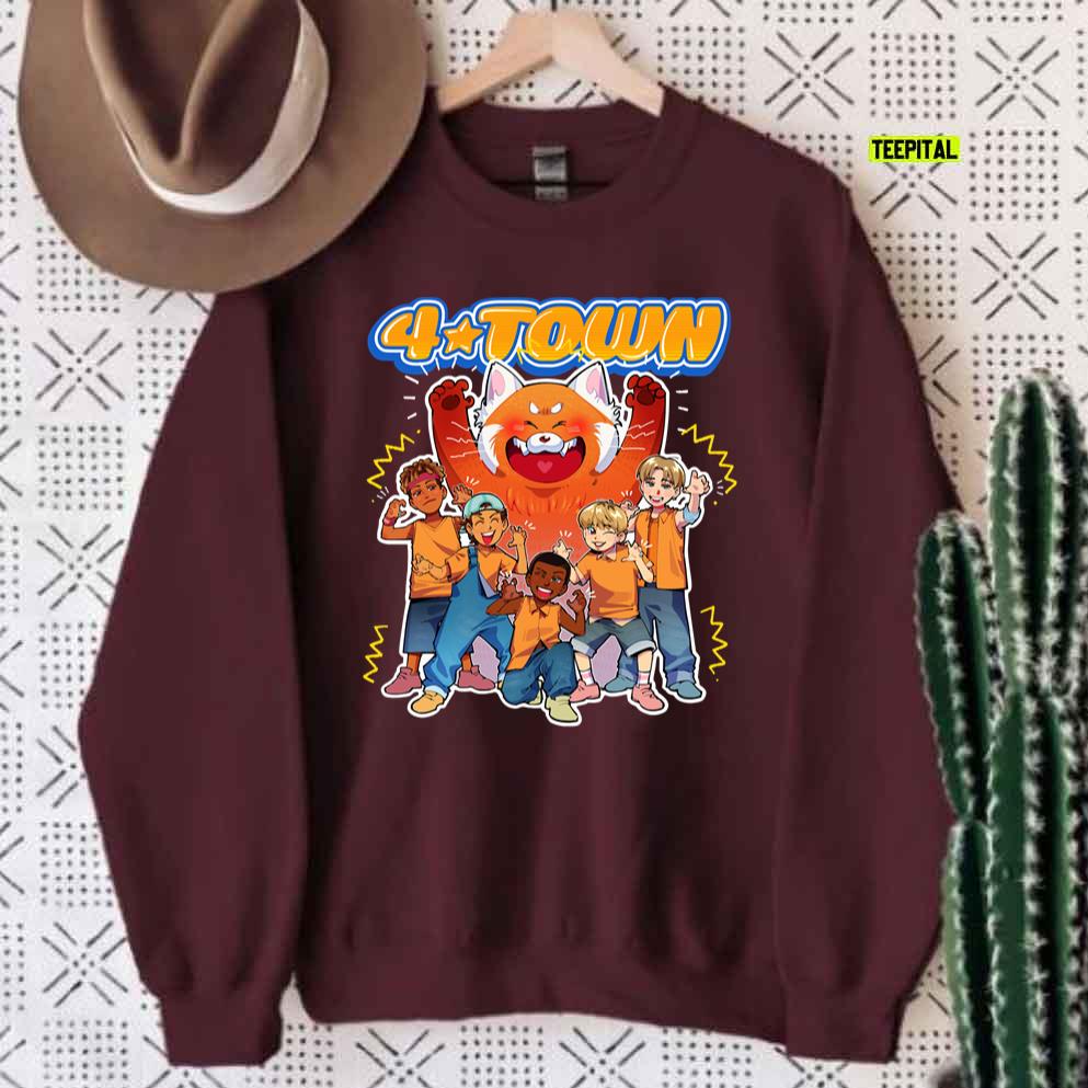 4 Town From Turning Red Unisex Sweatshirt 4 Town From Turning Red Unisex Sweatshirt