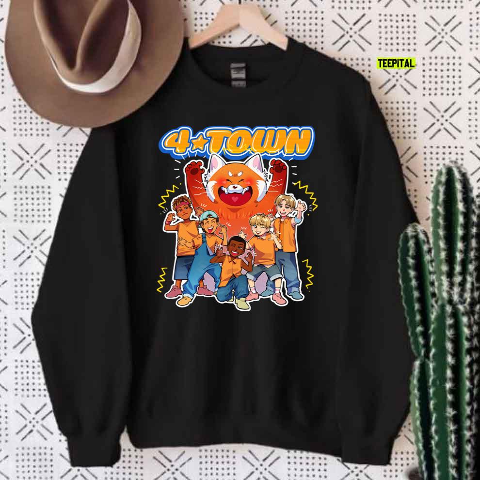 4 Town From Turning Red Unisex Sweatshirt 4 Town From Turning Red Unisex Sweatshirt