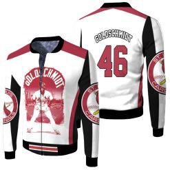 46 Goldschmidt St Louis Cardinals Fleece Bomber Jacket