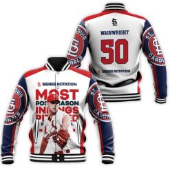 50 Wainwright St Louis Cardinals Baseball Jacket