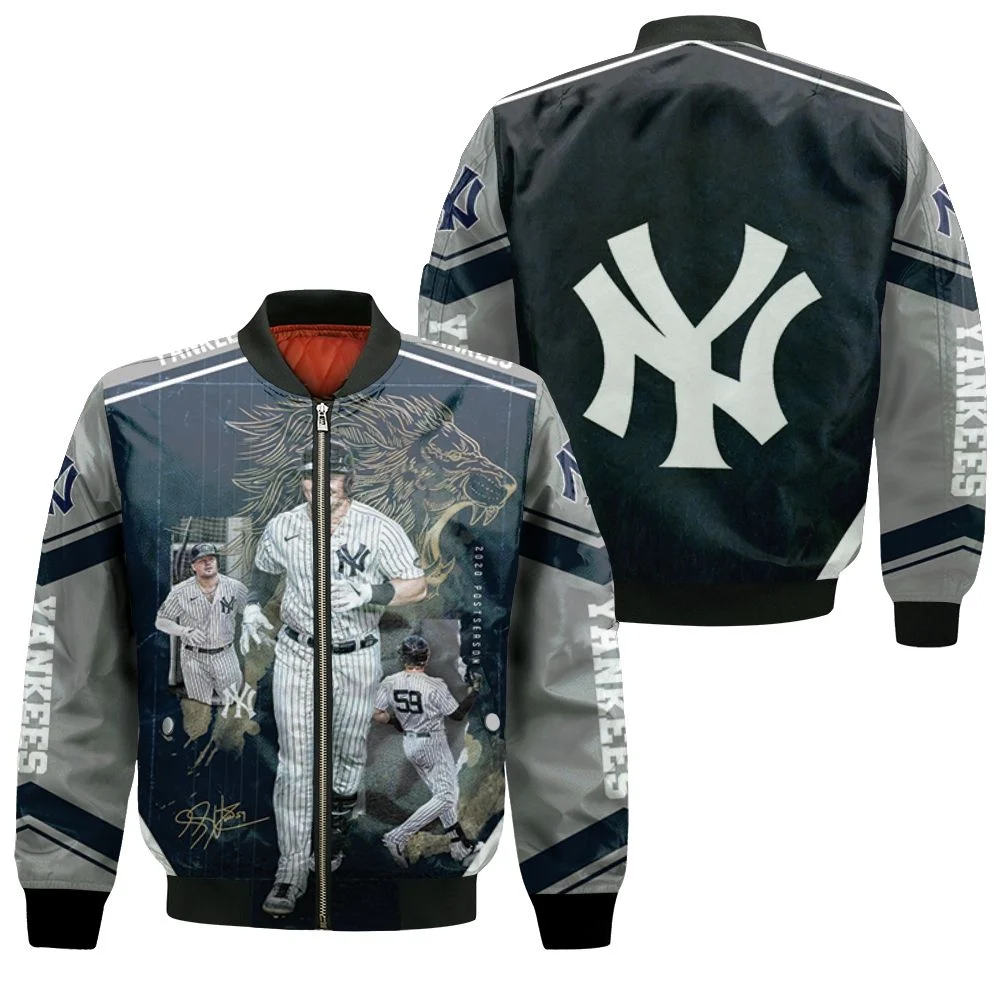 59 New York Yankees Luke Voit Bomber Jacket 59 New York Yankees Luke Voit Bomber Jacket
