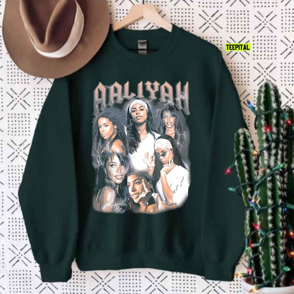 Aaliyah Vintage Bootleg 90s Unisex Sweatshirt Aaliyah Vintage Bootleg 90s Unisex Sweatshirt