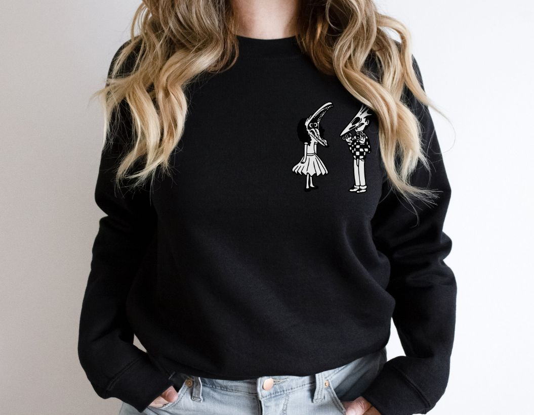 Adam Barbara Beetlejuice Unisex Sweatshirt Adam Barbara Beetlejuice Unisex Sweatshirt