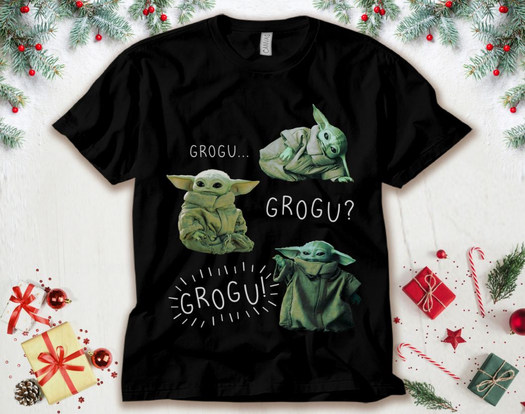 Baby Yoda Star Wars The Mandalorian Grogu Grogu Grogu R14 T-Shirt Baby Yoda Star Wars The Mandalorian Grogu Grogu Grogu R14 T-Shirt