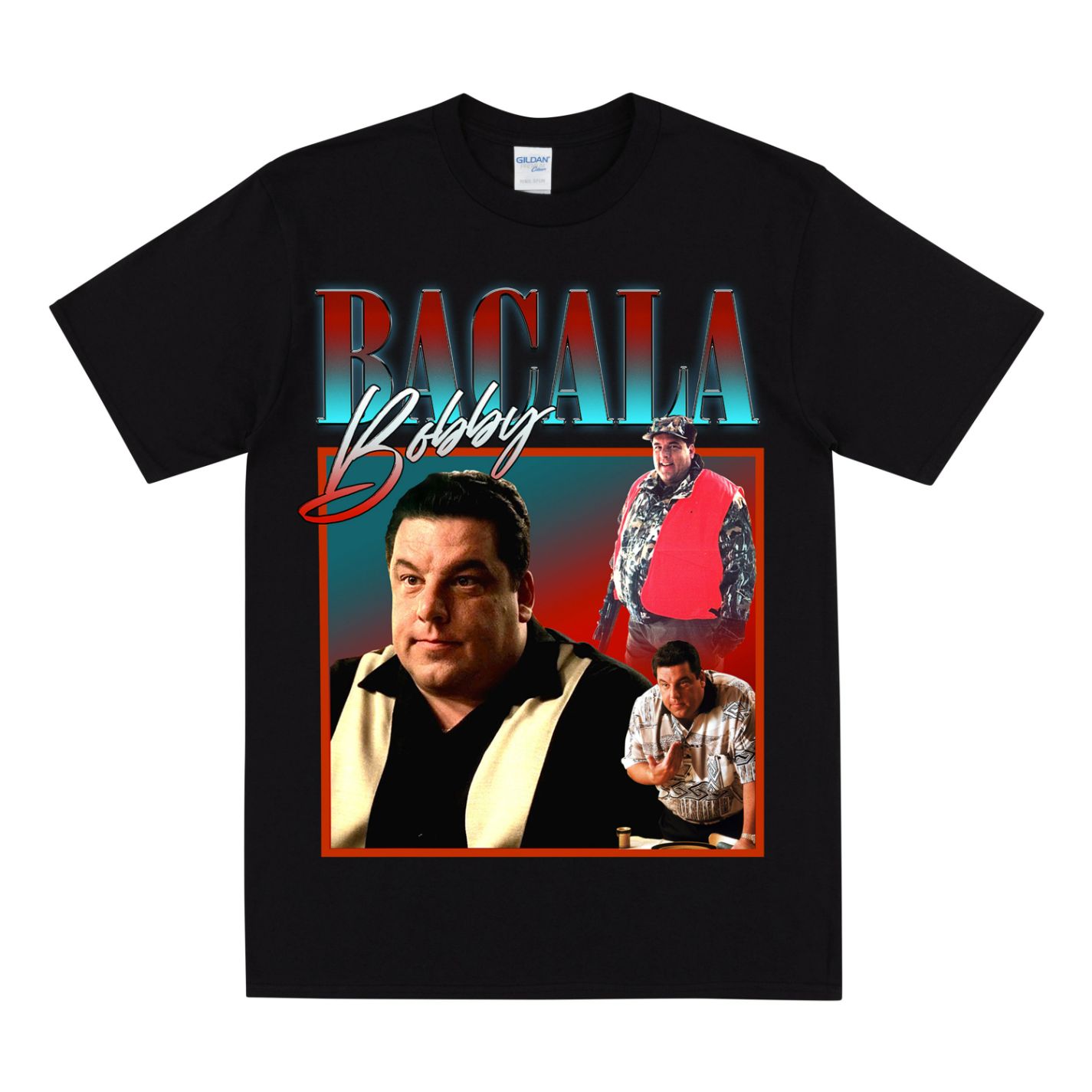 BACALA From THE SOPRANOS Homage T-Shirt BACALA From THE SOPRANOS Homage T-Shirt