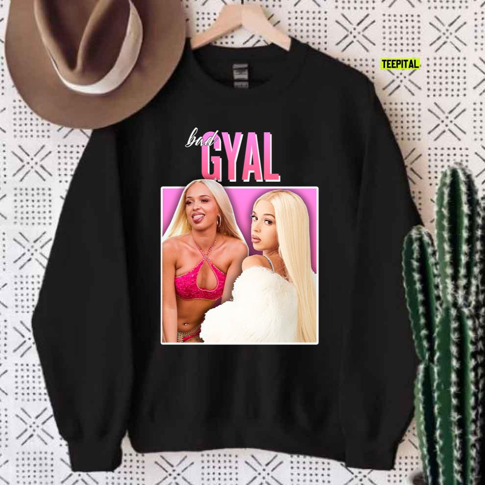 Bad Gyal 90s Merch Vintage Homage Unisex Sweatshirt Bad Gyal 90s Merch Vintage Homage Unisex Sweatshirt