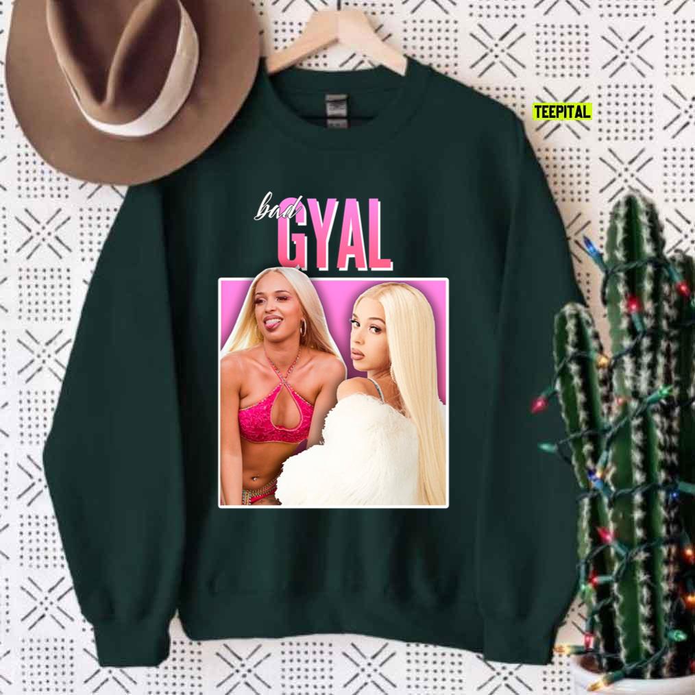 Bad Gyal 90s Merch Vintage Homage Unisex Sweatshirt Bad Gyal 90s Merch Vintage Homage Unisex Sweatshirt