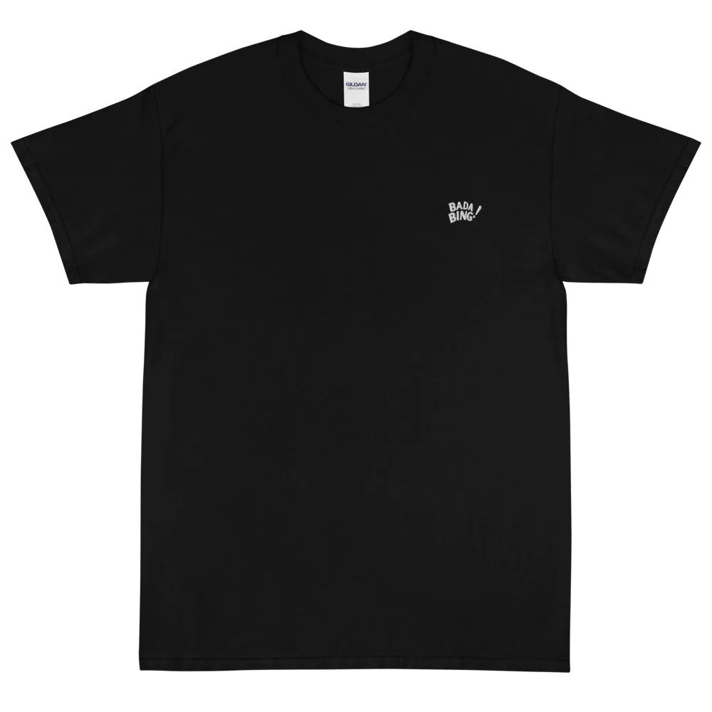 Bada Bing Sopranos Embroidered T-Shirt Bada Bing Sopranos Embroidered T-Shirt