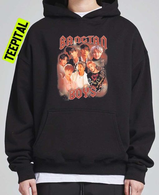 Bangtan Boys Homage Vintage 90s T-Shirt