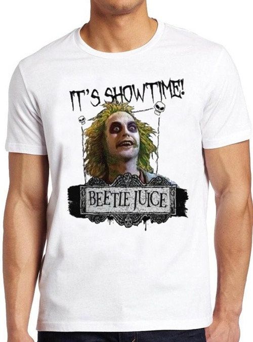 Beetlejuice B2488 80s Showtime Cult Film Movie Funny Shirt Beetlejuice B2488 80s Showtime Cult Film Movie Funny Shirt