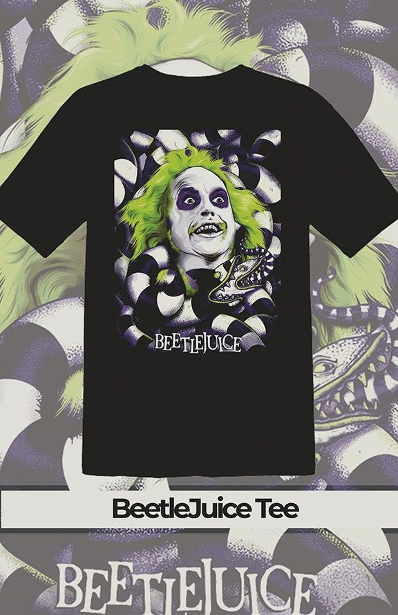 BeetleJuice Classic 80s T-Shirt BeetleJuice Classic 80s T-Shirt