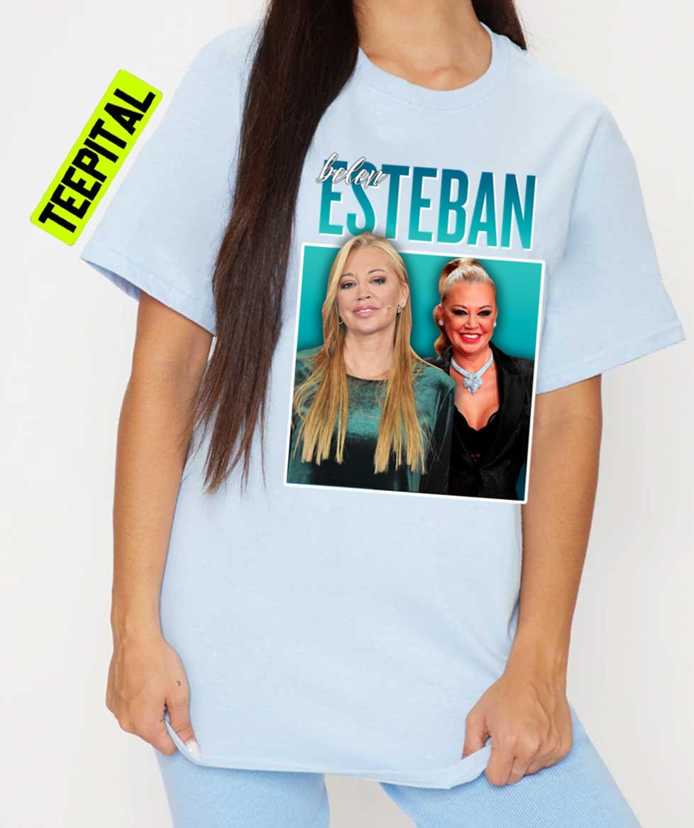 Belen Esteban 90s Vintage Homage T-Shirt Belen Esteban 90s Vintage Homage T-Shirt